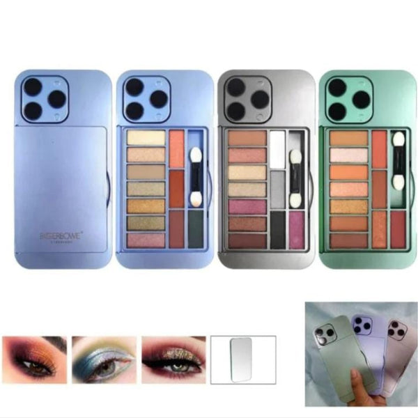 #Iphone Shaped 11 Color Eyeshadow Palette