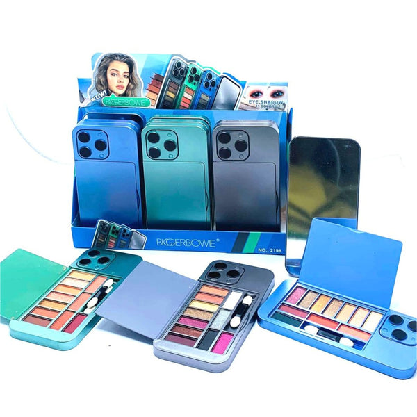 #Iphone Shaped 11 Color Eyeshadow Palette