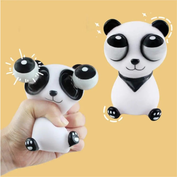 #Panda Eye Popping Toy Stress Relief